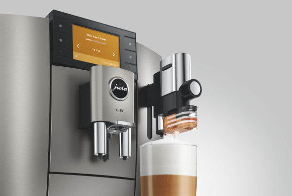 E8 Midnight Silver (ED) Kaffeevollautomat